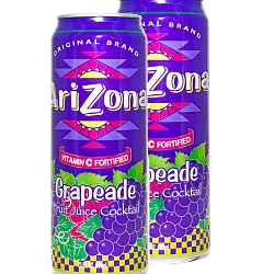 Arizona Напиток б/а негазированный GRAPEADE ж/б США 0.680л
