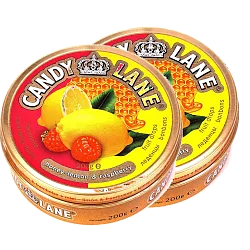 Candy Lane Карамель леденцовые Мед/Лимон/Малина 200г