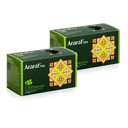 Чай Зеленый Байховый с Жасмином 25  пакетиков Арарат