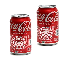 Coca-Cola Напиток б/а газированный ж/б Англия 330мл
