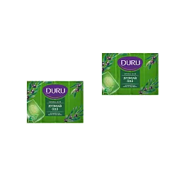 DURU Мыло кусковое с натуральным экстрактом оливковое масла 4шт 150г