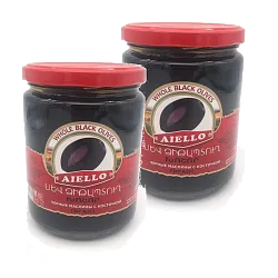 Оливки Черные 520 гр Aiello