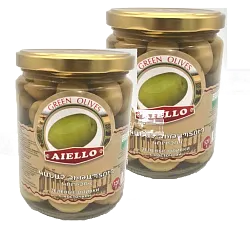Оливки Зеленые 520 гр Aiello