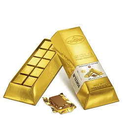 Шоколадные Золотые Слитки 210 гр Гранд Кенди