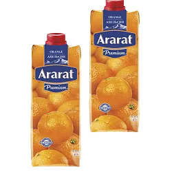 Сок Апельсиновый Арарат 1 л