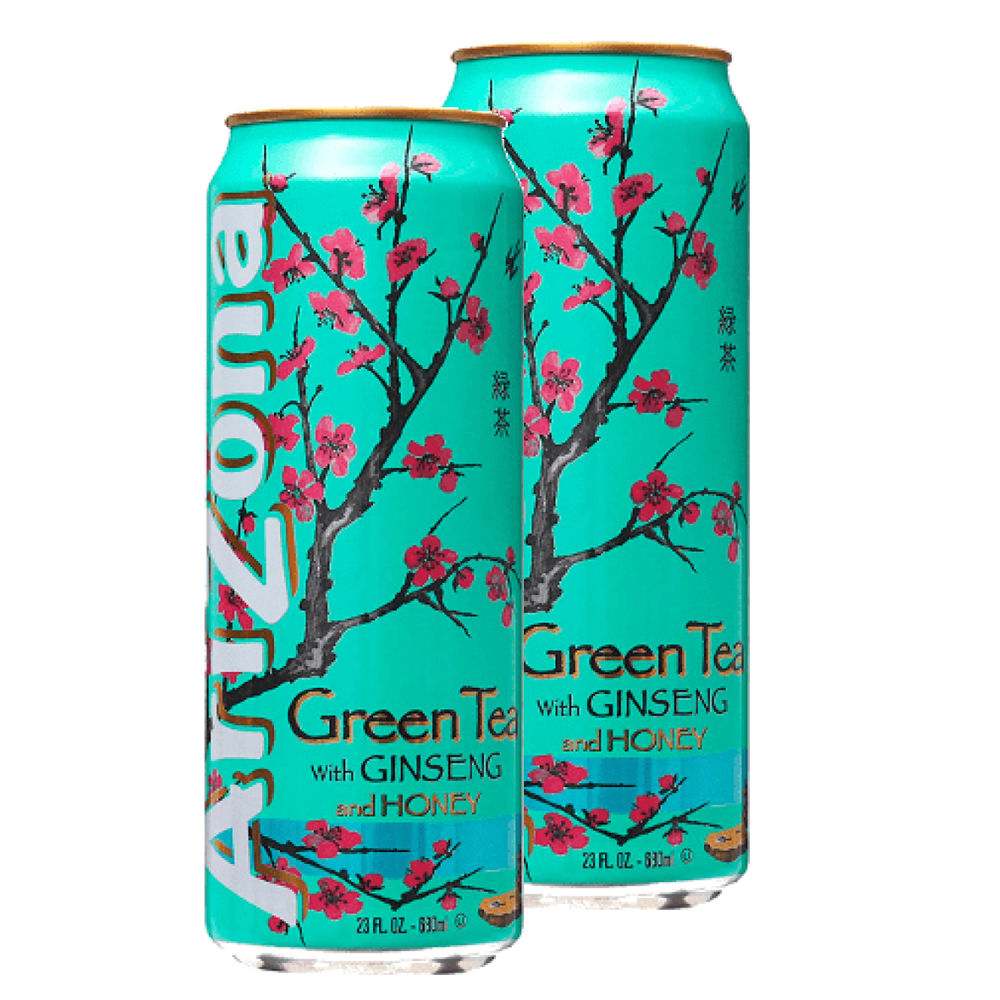 Arizona Grean Tea with Ginseng and Honey 0.680 Biglemon.ru