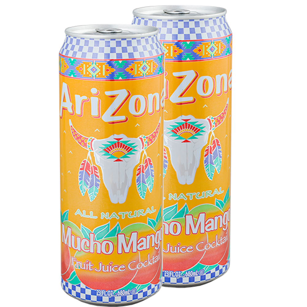 Arizona Напиток б/а негазированный Mucho Mango ж/б США 0.680л