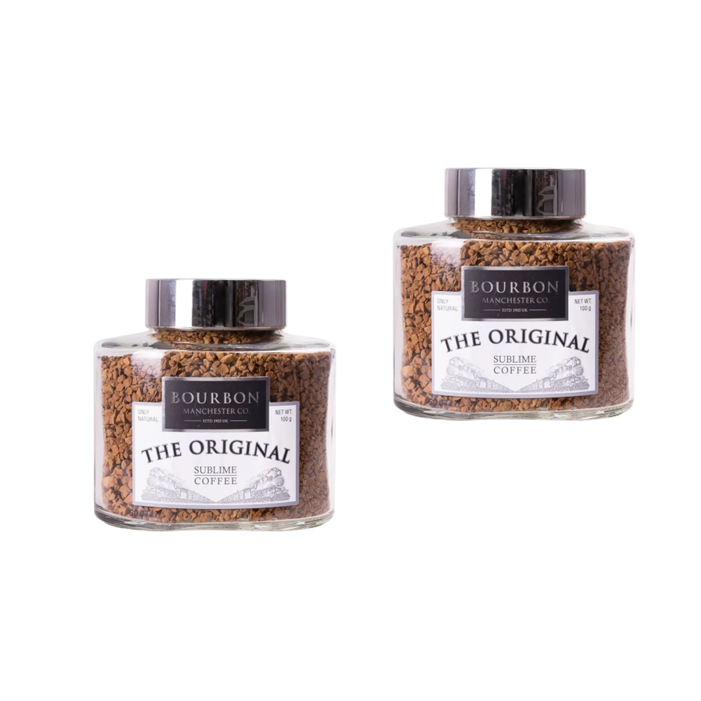 BOURBON THE ORIGINAL Кофе растворимое сублимированный с/б 100г